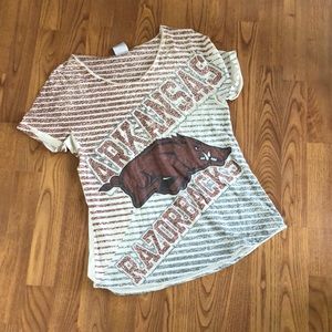 Arkansas razorbacks tshirt
